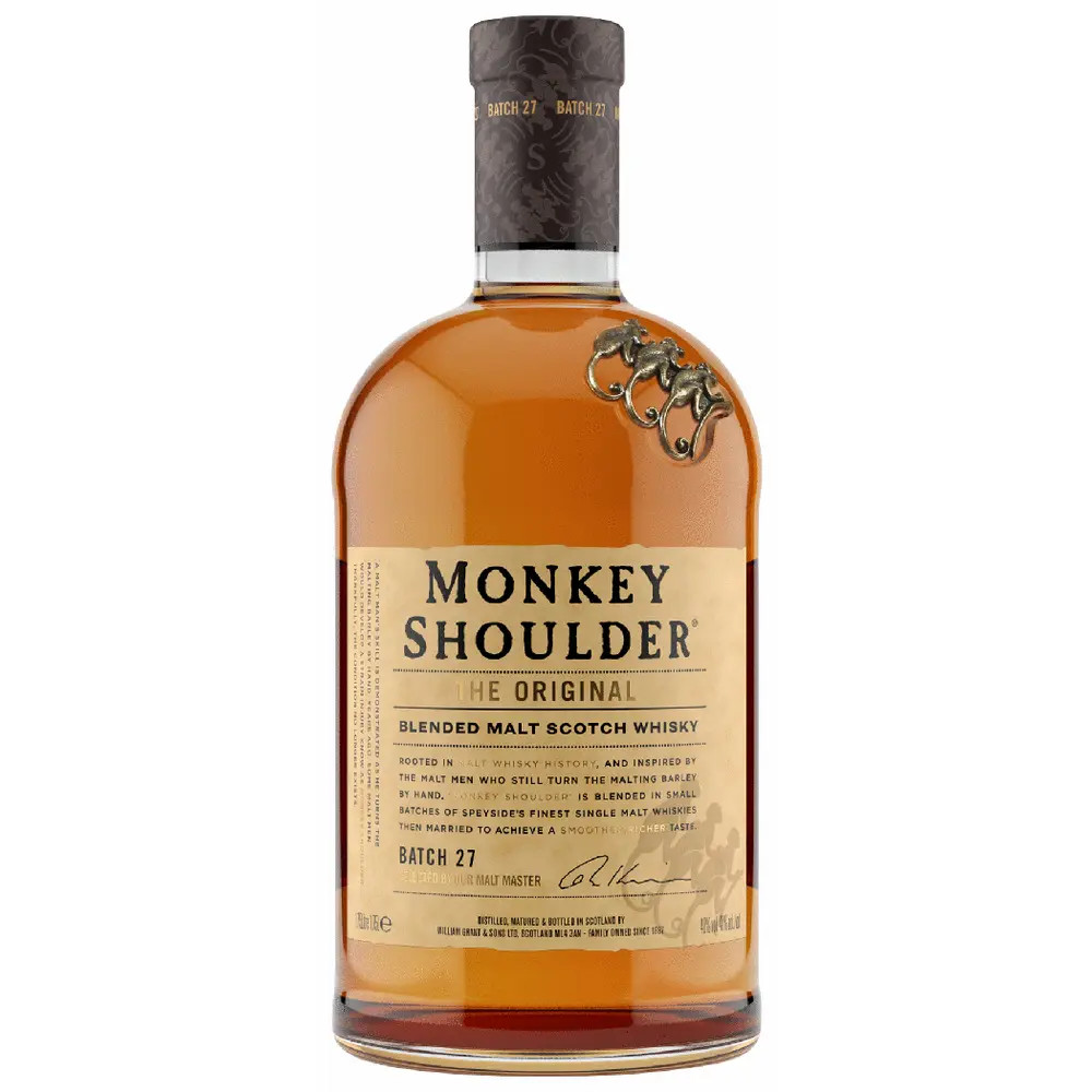 Monkey Shoulder Blended Malt Scotch Whisky | Total Wine