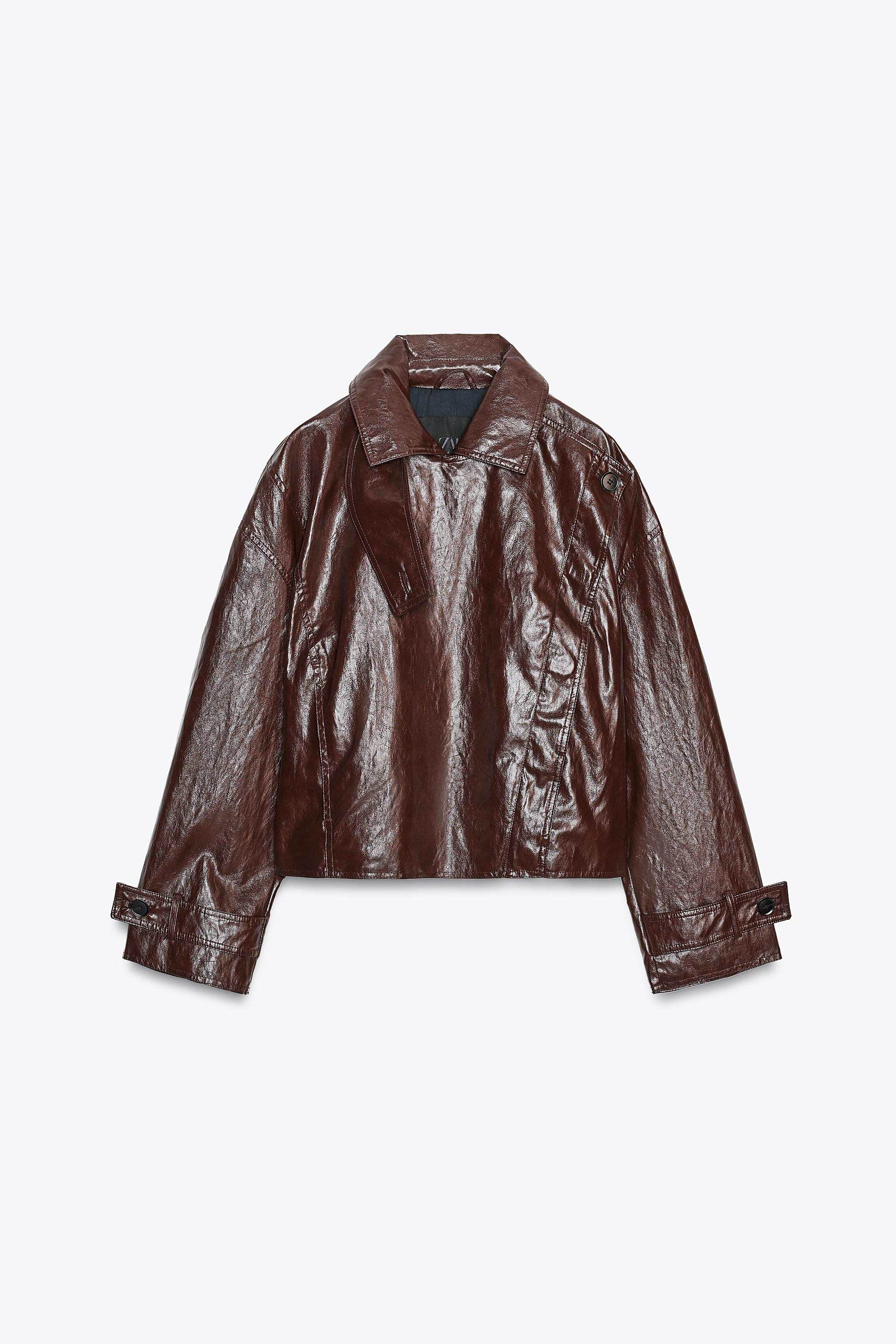 ZW COLLECTION SHINY JACKET | Zara US