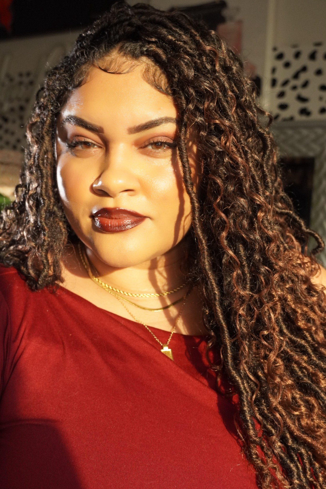 Goddess Locs with
Honey blonde at the end!! 

#LTKFestival #LTKBeauty