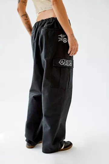 OBEY Big Division Embroidered Cargo Pant | Urban Outfitters (US and RoW)