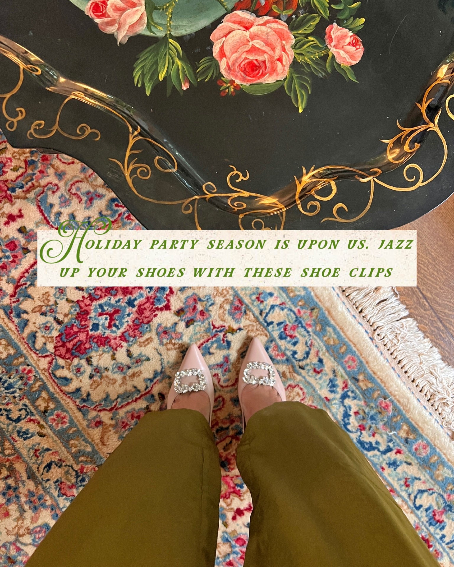 Holiday party season is almost here! ✨ Give your favorite shoes a festive little upgrade with these fabulous shoe clips—the perfect touch of sparkle for the season.

#shoecrush #shoeclip #fallshoes #highheels

#LTKgrwm #LTKSeasonal #LTKOver40