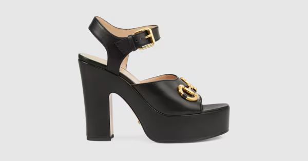 Gucci Women's platform sandal with Horsebit | Gucci (US)