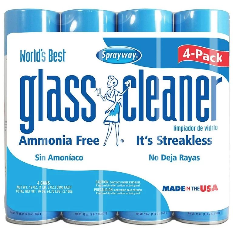 Sprayway Glass Cleaner (19oz., 4pk.) | Walmart (US)