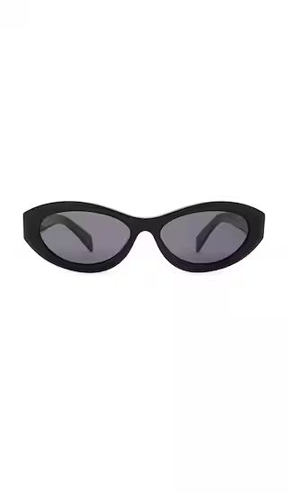 Banbe The Selita Sunglasses in Black. | Revolve Clothing (Global)