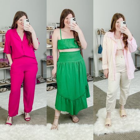 Loving all these outfits from Target! 

Spring outfit. Skirt set. Workwear. Target outfits. Size medium in all. 

#LTKunder50 #LTKSeasonal #LTKstyletip