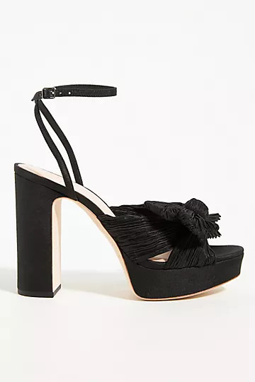 Loeffler Randall Natalia Plaid Platform Heels | Anthropologie (US)