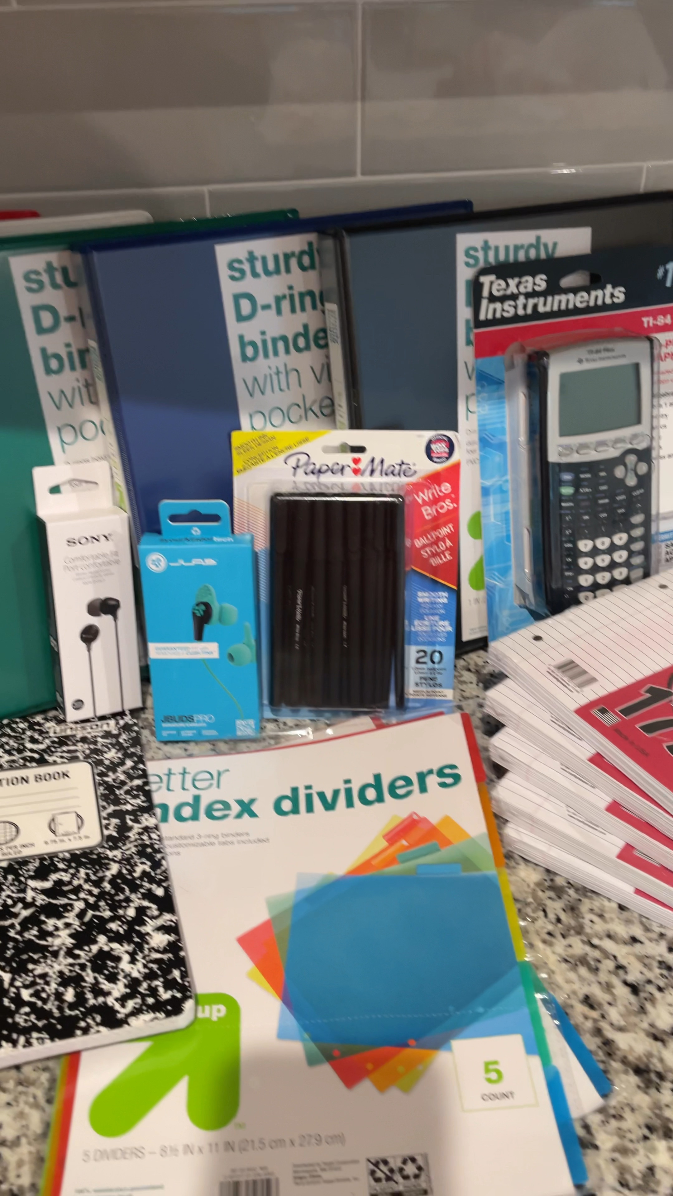 I got everything I needed for my son going back to school. This is his freshman year of high school. Everything is from target well stocked and lots of options available