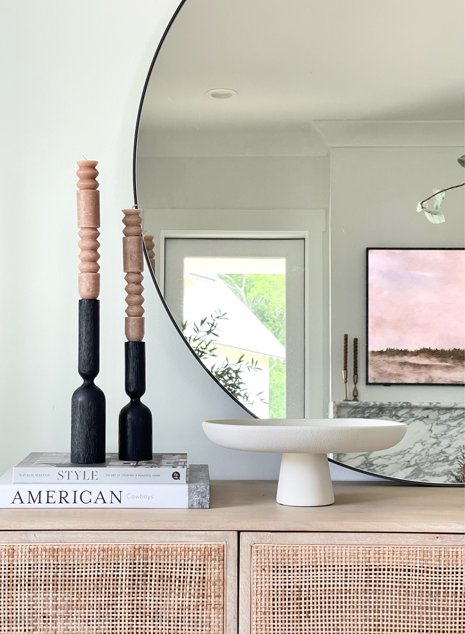 Home decor, home accessories, Amazon, candle holders, candles, coffee table books, fruit bowl, white pedestal bowl, coffee table decor, entryway decor, round mirror, brass candle holders 

#LTKFind #LTKsalealert #LTKhome