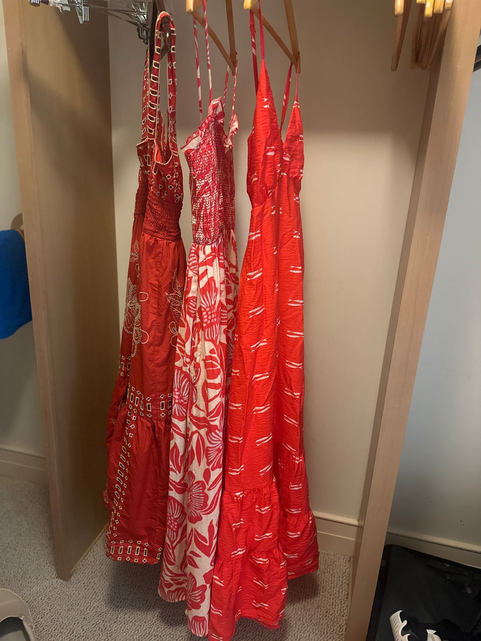 Summer red! All would make lovely wedding guest dresses! I have a small in all. Tts. High and low. Perfect resort look or vacation looks too  

#LTKFindsUnder100 #LTKWedding #LTKTravel