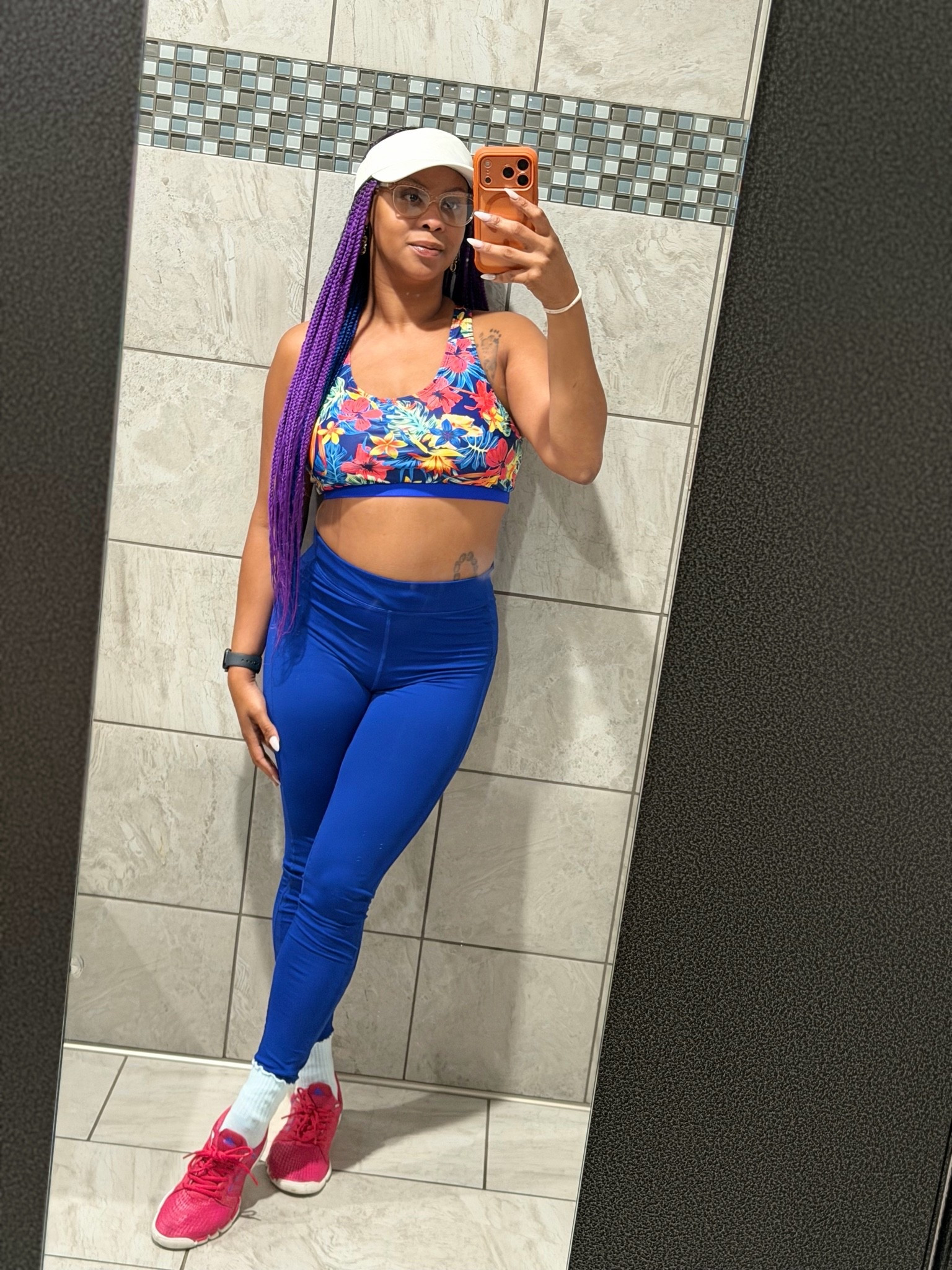 What I wore to the gym. 💙🌺💛

#LTKfitnessgoals #LTKSaleAlert #LTKActive