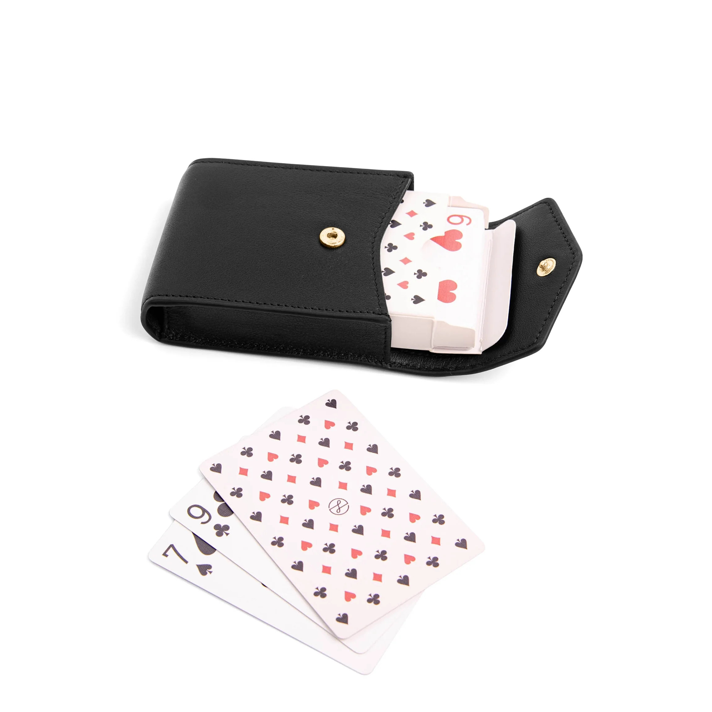 Portable Single Playing Card Case | Leatherology