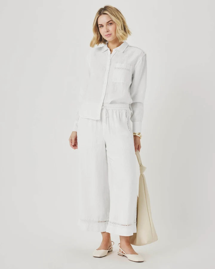 Stella Linen Trim Pant | Splendid