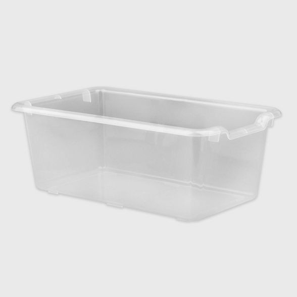 4ct Storage Bin Clear - Bullseye's Playground™ | Target