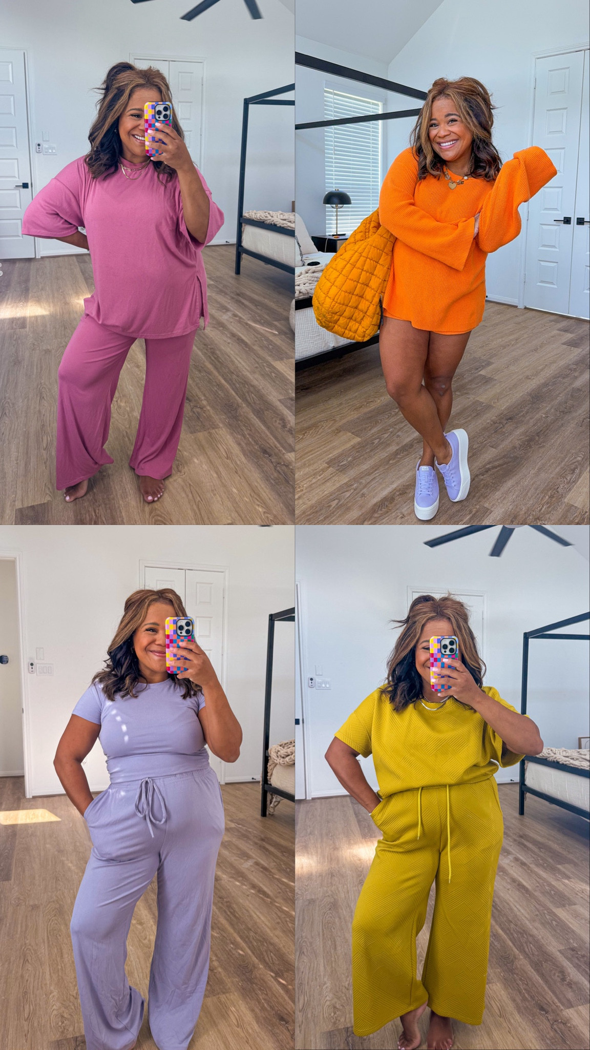AMAZON SETS: what I’ve been wearing during postpartum! Everything I’m wearing is a medium and I was able to wear almost every while pregnant for maternity (green is a little tight!)

#LTKFindsUnder50 #LTKFindsUnder100