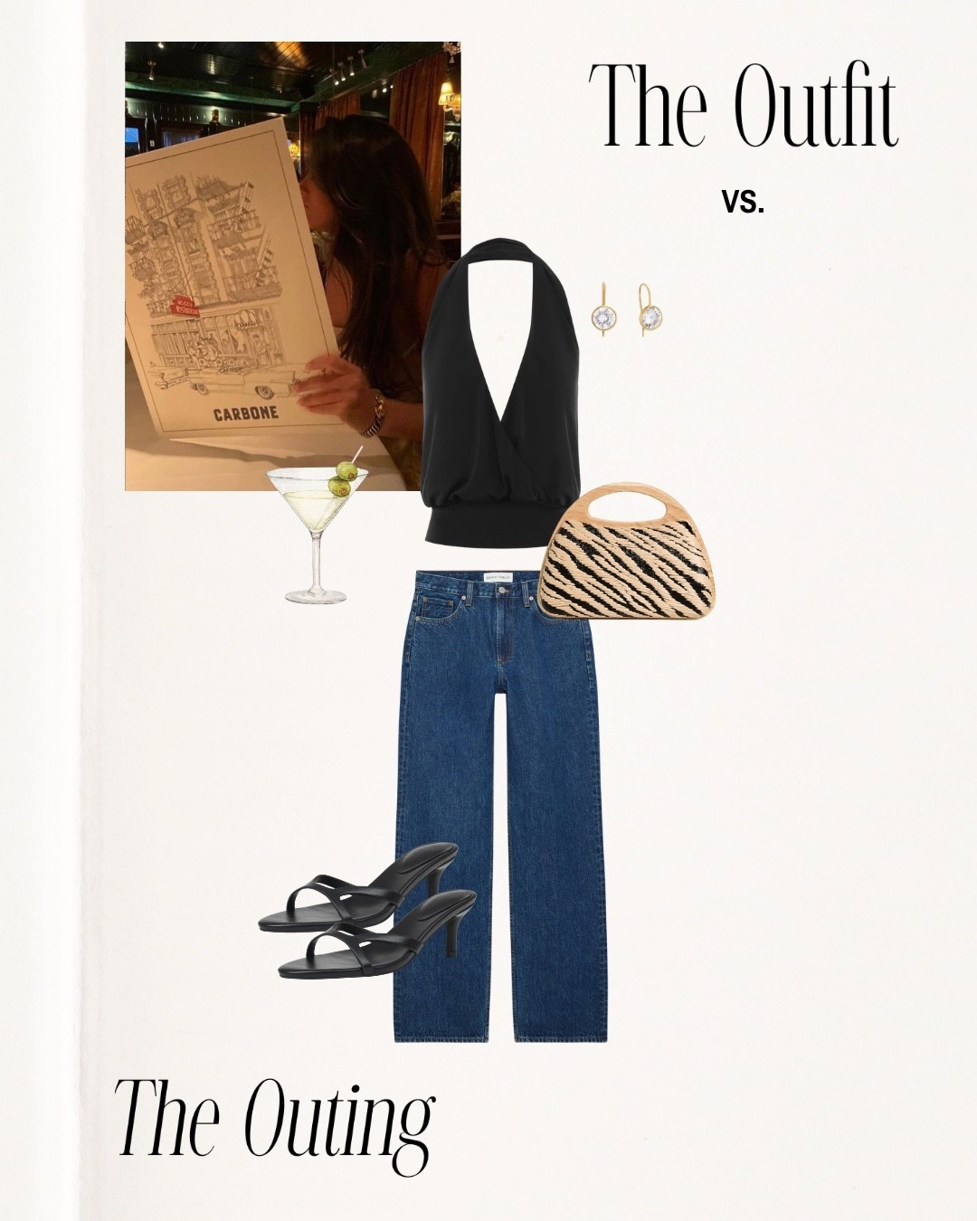 What to wear on a girls night out!!!

Dinner date night, girls night outfit inspo, kitten heels, bag, aritzia finds, amazon finds, gold jewelery, earrings, night out, travel, grwm