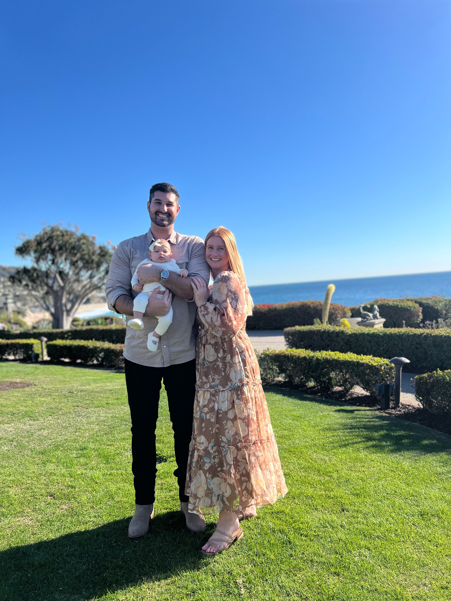 Our little fam 🤎 

This dress has been perfect for postpartum events and will be a staple once I return to work! 

#LTKFamily #LTKFindsUnder100 #LTKSaleAlert