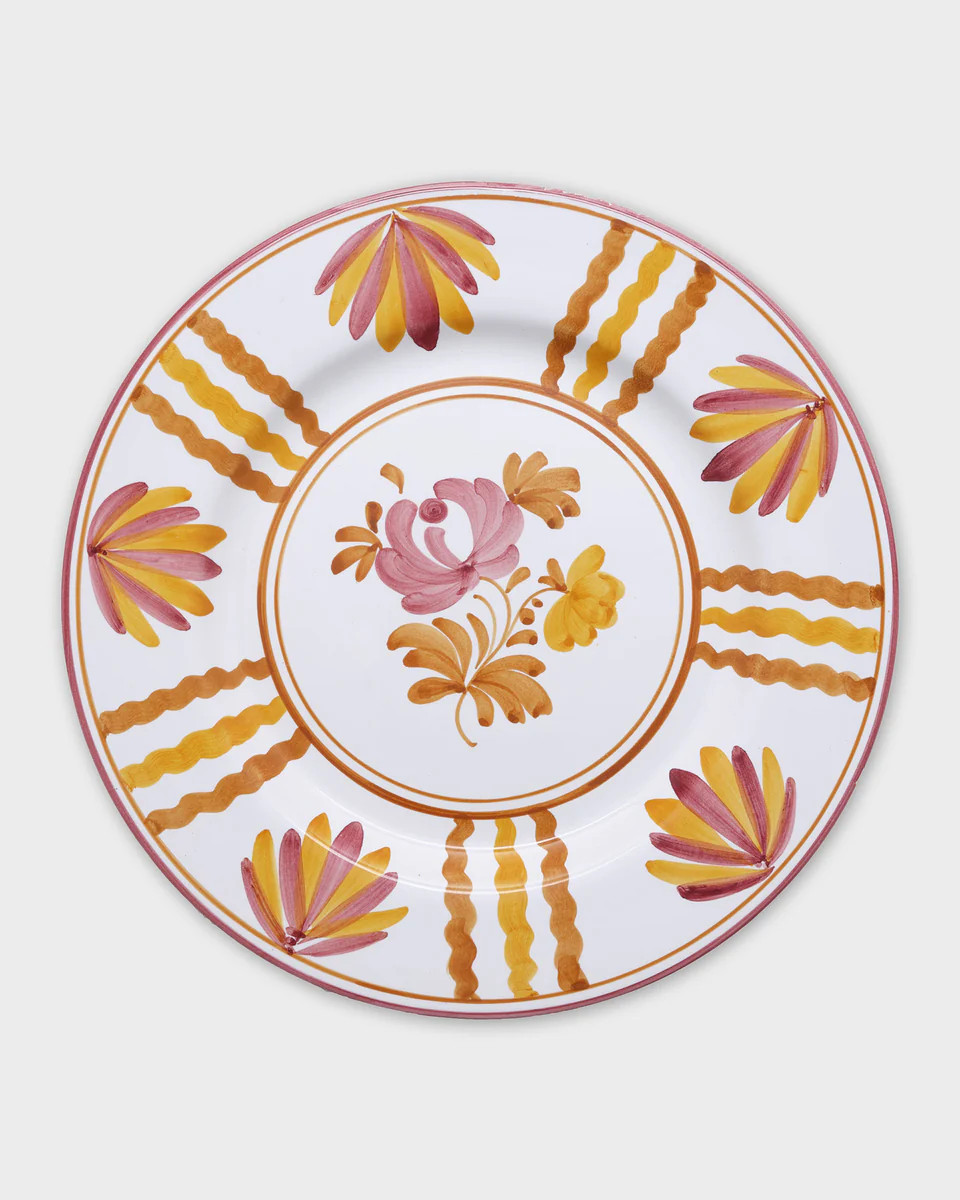 Blossom Dinner Plate Yellow | Cabana Magazine