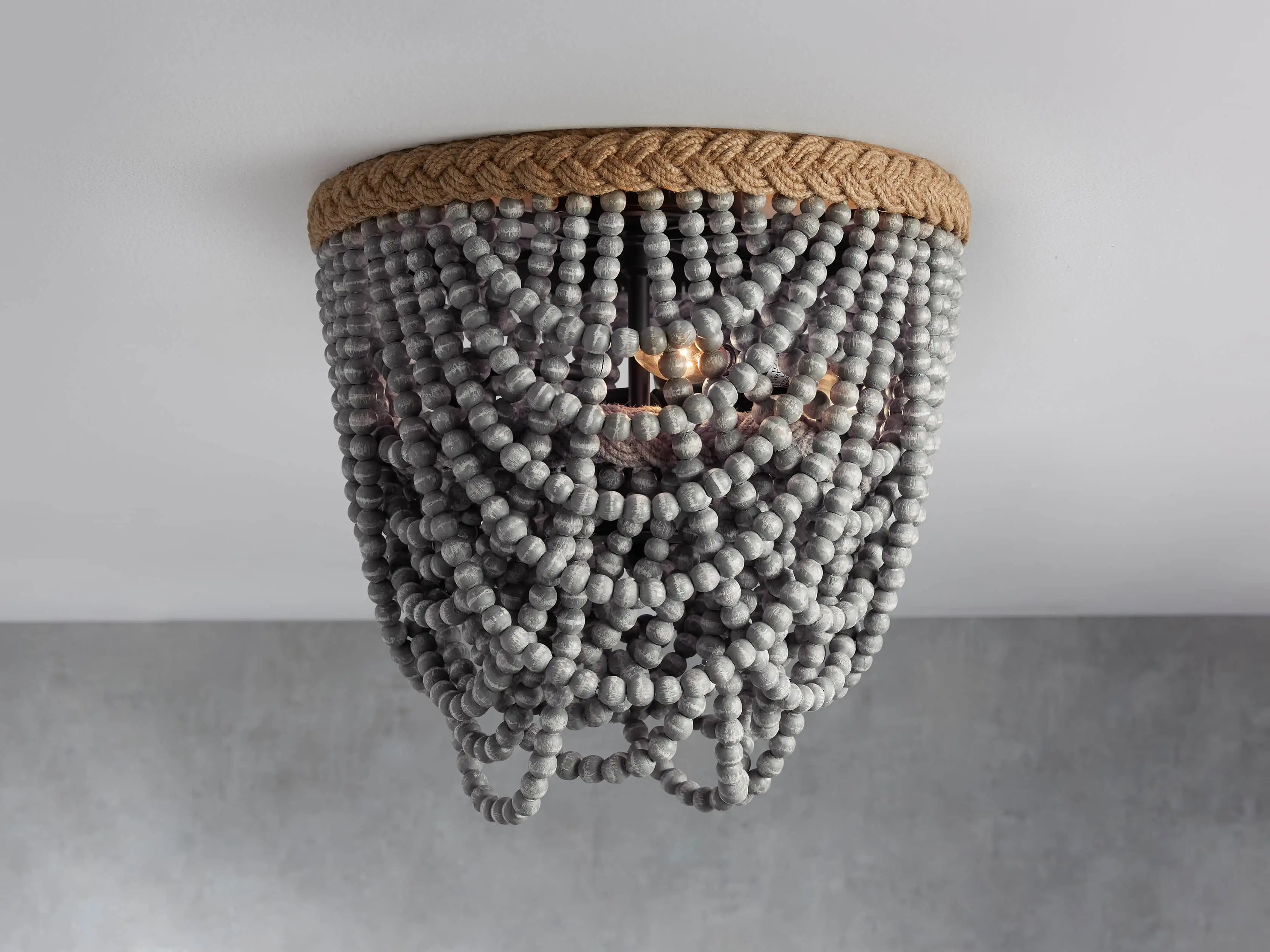 Cascade Flushmount in Grey | Arhaus