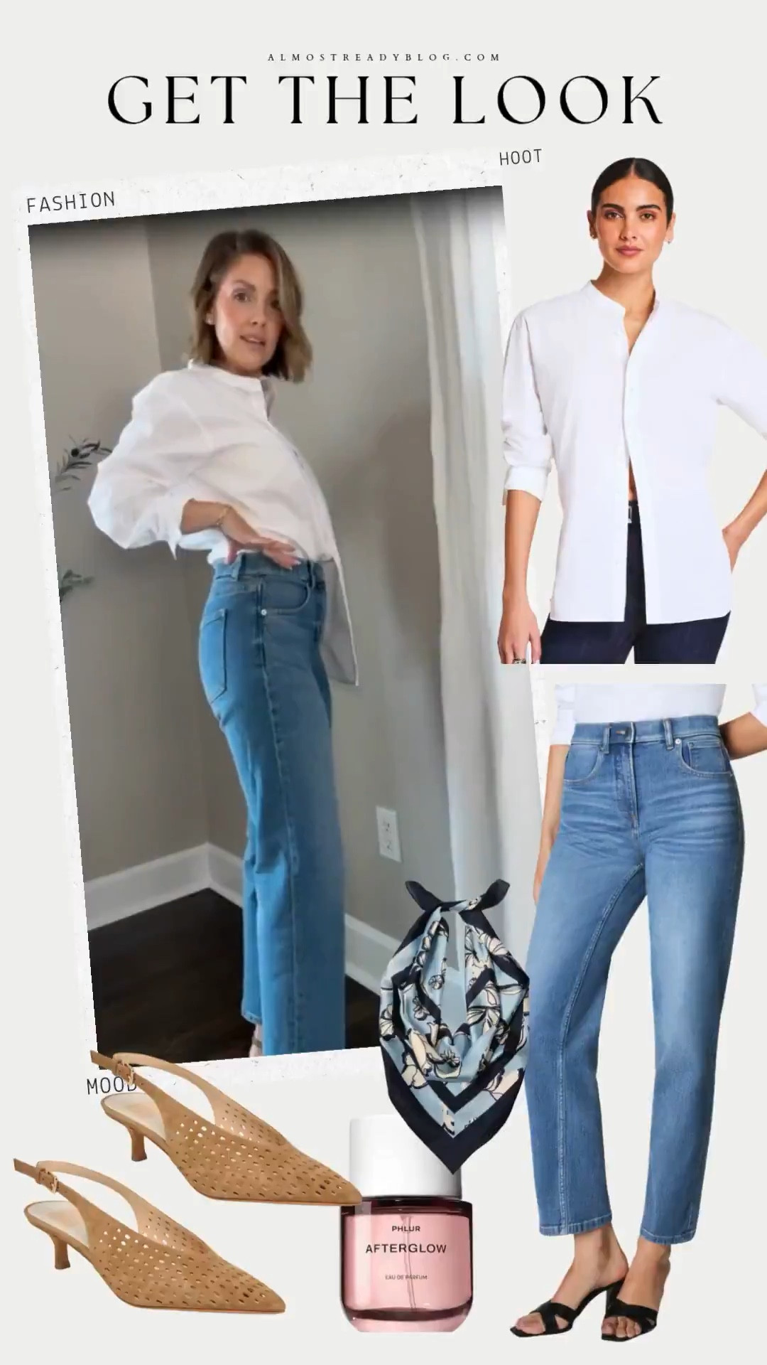 Linking my @spanx order here! Do not miss these jeans, they are incredible 🙌🏼 XS tops / XS Petite pants, button down shirt and floral bandana are on SALE.

#LTKPetite #LTKOver40