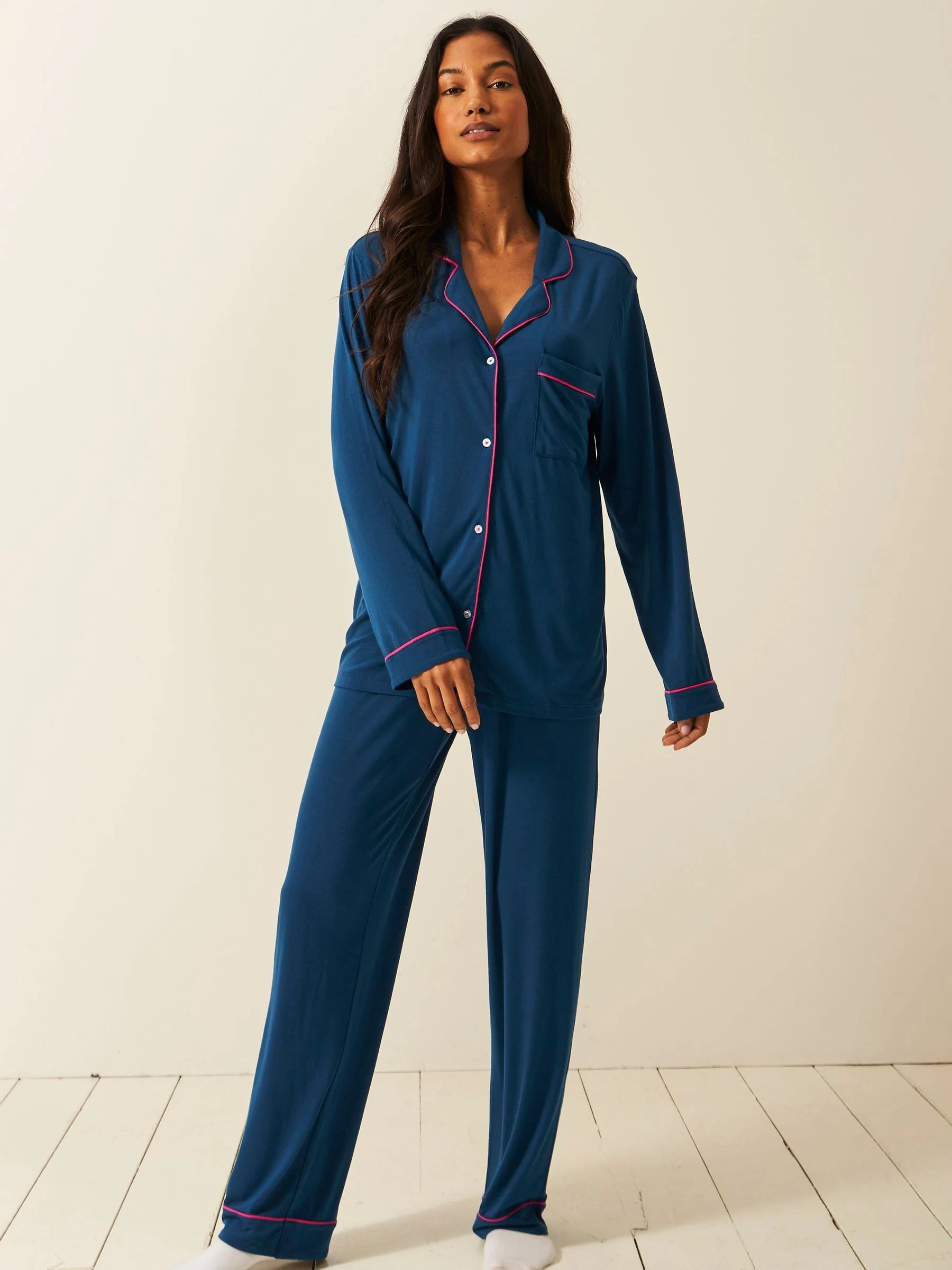 Stripe & Stare Stripe & Stare Long Sleeve Pyjamas Set | Next US