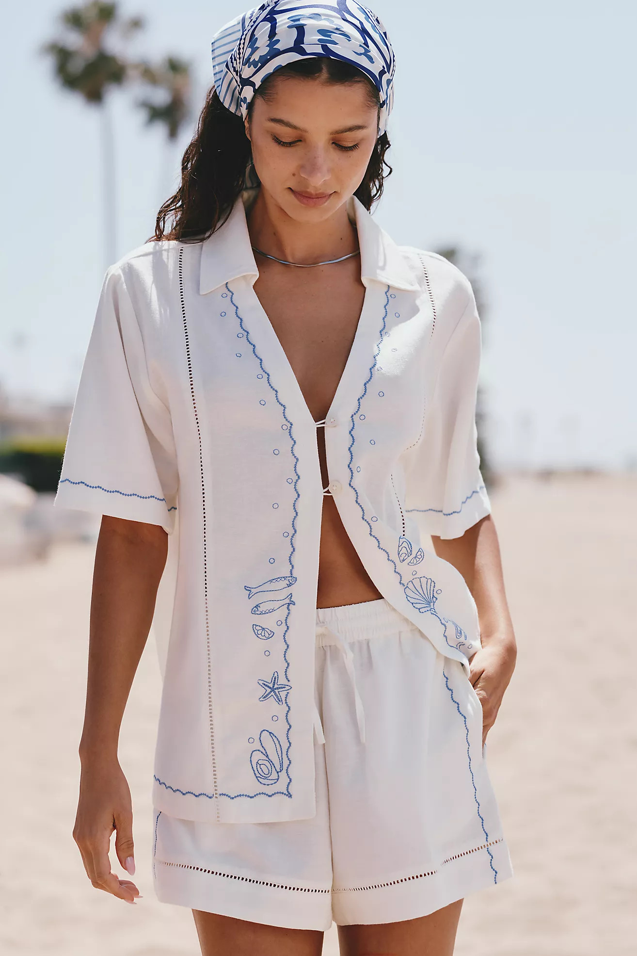 LSPACE La Mer Shorts | Anthropologie (US)