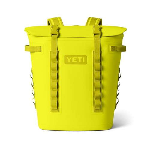 YETI Hopper M20 Backpack Soft Sided Cooler with MagShield Access, Firefly Yellow | Amazon (US)