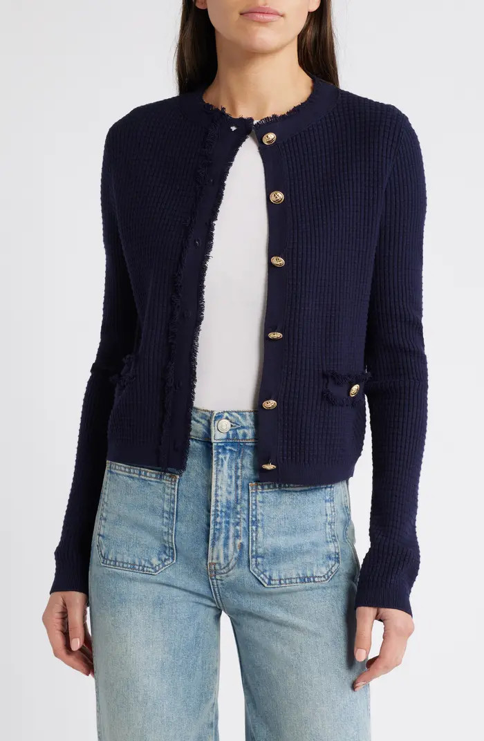 MANGO Textured Knit Cardigan | Nordstrom | Nordstrom