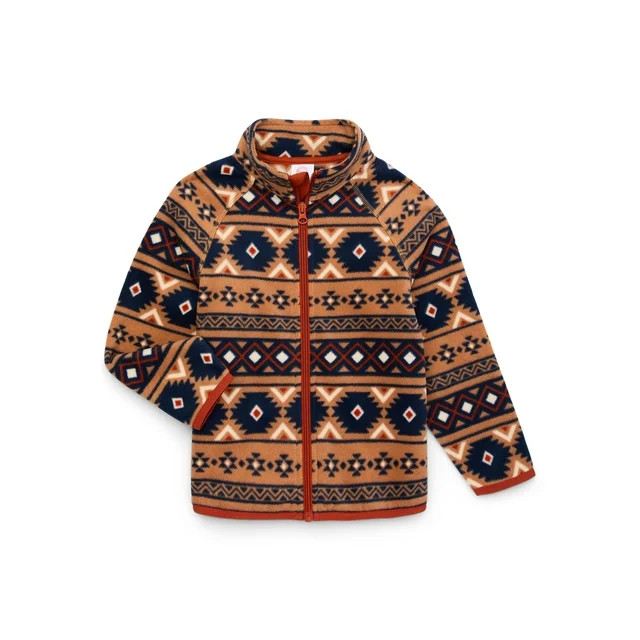 Wonder Nation Boys Microfleece Zip Jacket, Sizes 4-18 | Walmart (US)