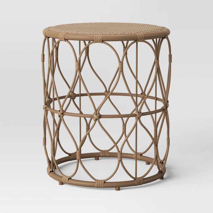 Britanna Patio Accent Table, Outdoor Furniture - Natural - Opalhouse™ | Target