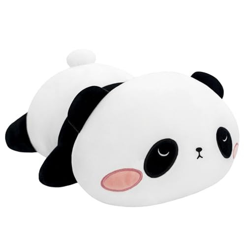 SQEQE Weighted Panda Plush, Weighted Panda Stuffed Animal, Cute Plushies Soft Bear Pillow Toy Gift for Kids Adults 23.6 Inch, 3.1 Lbs | Amazon (US)