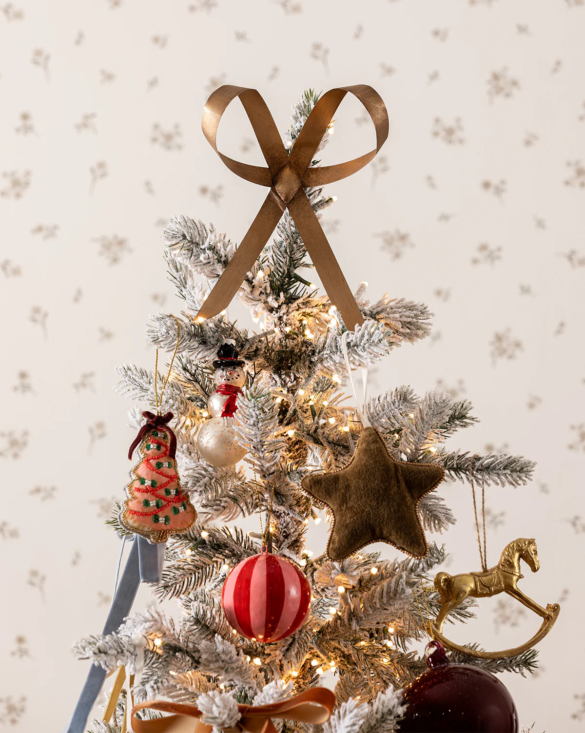 Brass Bow Tree Topper | McGee & Co. (US)