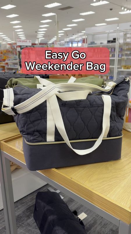 The perfect weekender bag at Target for travel. 

#LTKTravel #LTKSeasonal #LTKStyleTip