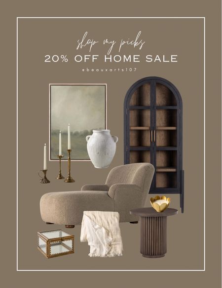 Get 20% off site wide sale right now including these beautiful home furniture and decor pieces! 

#LTKhome #LTKsalealert #LTKstyletip