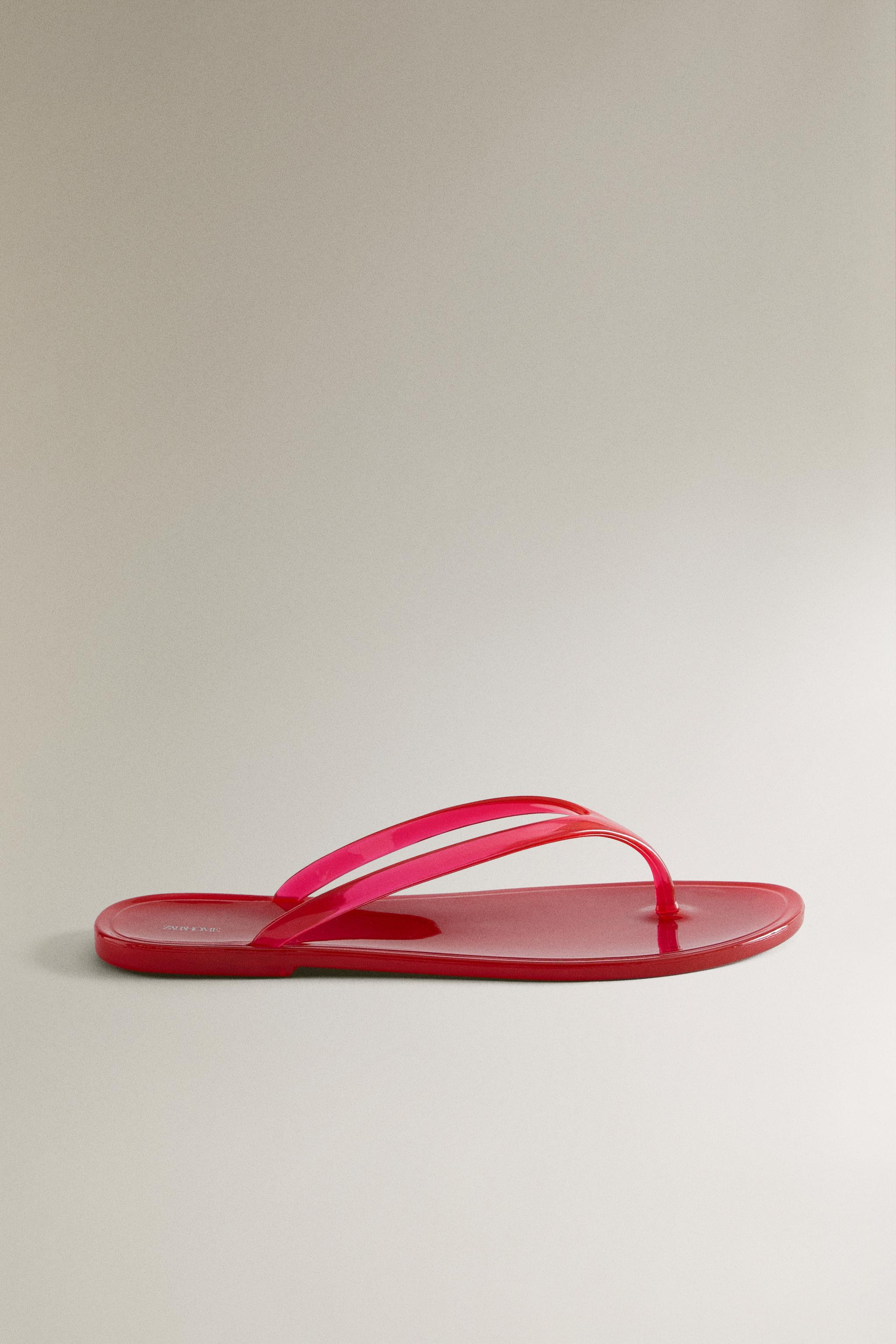 FLAT JELLY SANDALS | Zara US