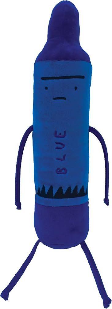 MerryMakers The Day the Crayons Quit Blue Plush Toy, 12-Inch | Amazon (US)