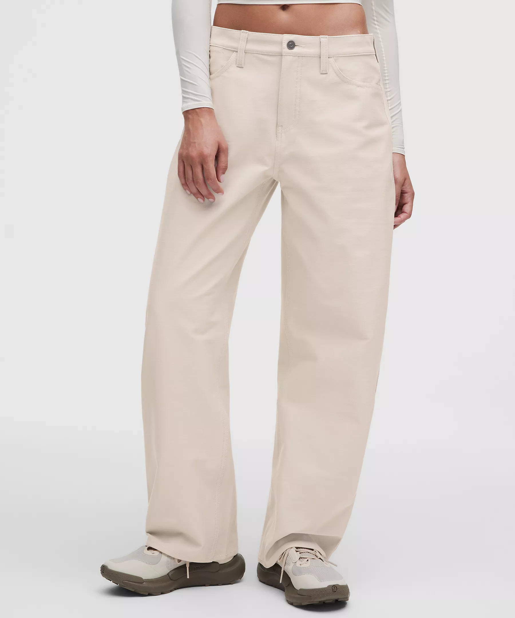 EasyFive Low-Rise Barrel-Leg Pant | Lululemon (US)