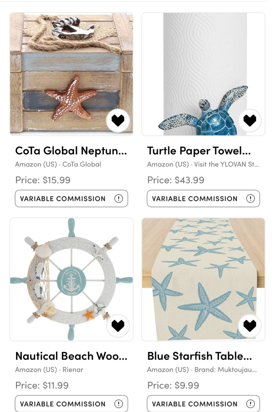 Coastal decor