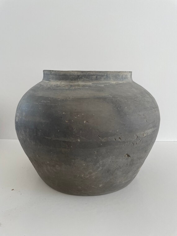 Large Vintage Clay Pot | Etsy (US)