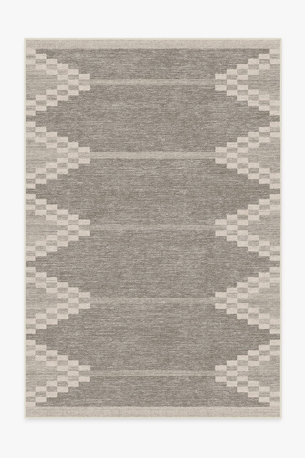 Sloane Grey Tufted Rug | Ruggable