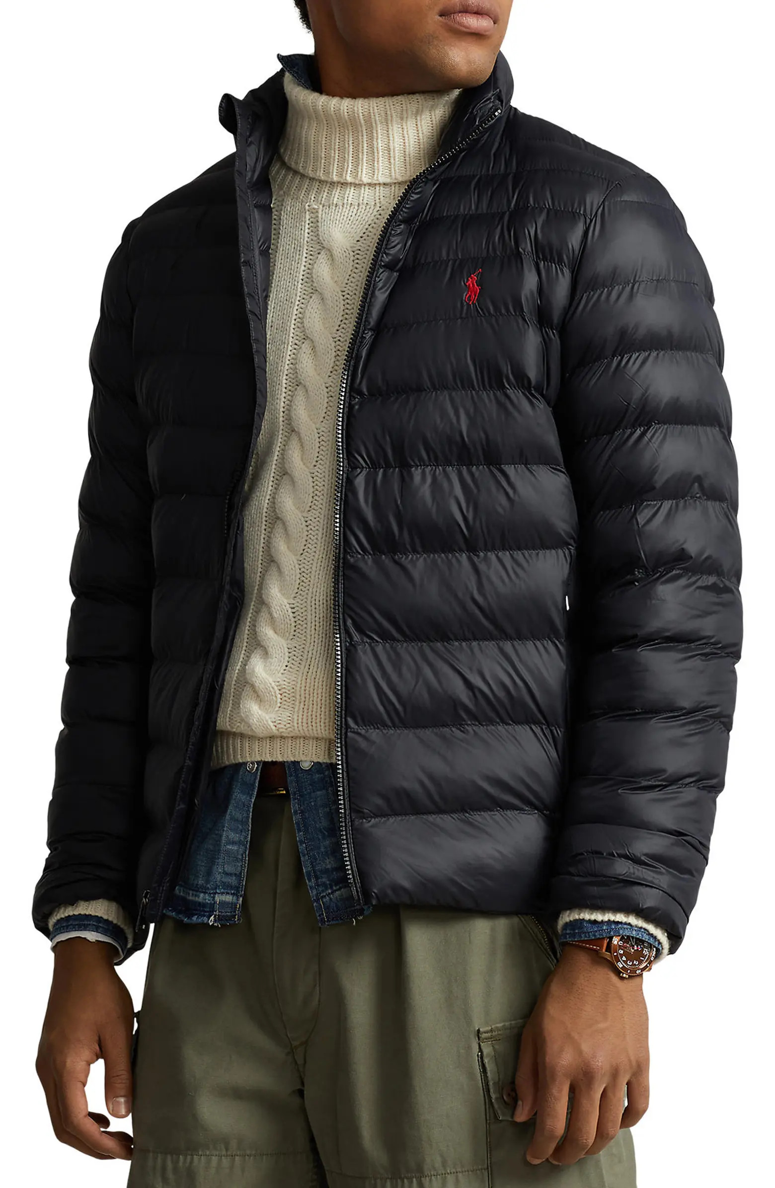 Terra Hybrid Recycled Nylon Packable Puffer Jacket | Nordstrom