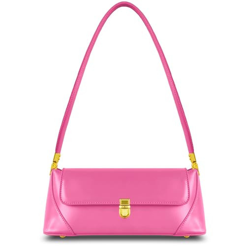 cuiab Women's Shoulder Bag, Shoulder Bag for Women, Pink Purse, Pink Shoulder Bag, Vintage Shoulder Bag(Pink) | Amazon (US)