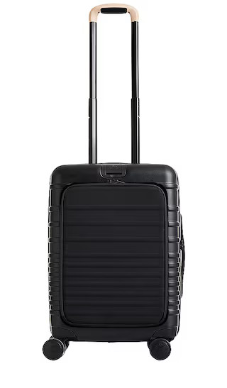 BEIS The Front-Pocket Carry-On Roller in Black. | Revolve Clothing (Global)