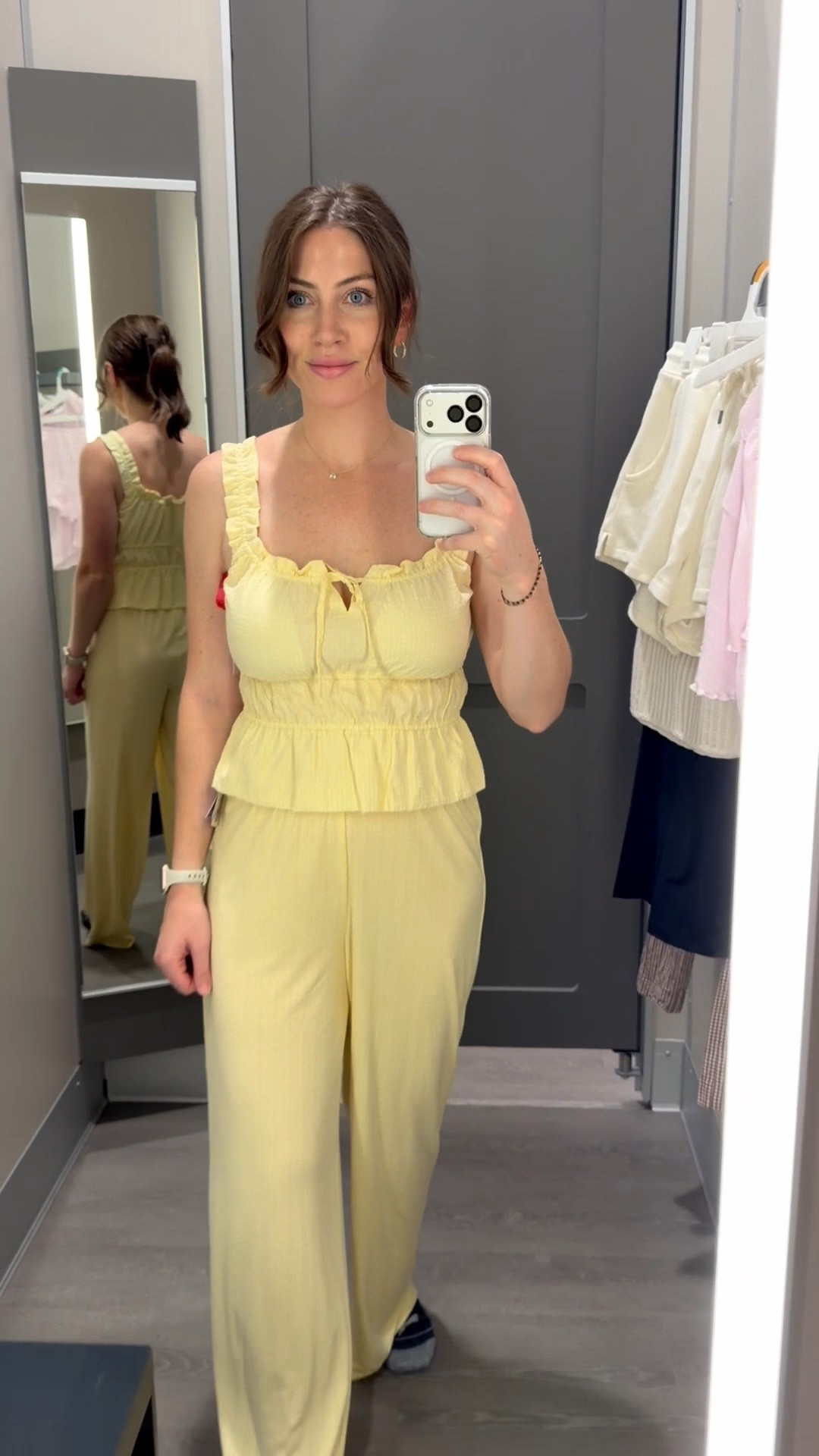 | the softest butter yellow lounge set from @Target | spring and summer lounge wear | chic pajamas | travel lounge set | shorts set | pants sets |

#LTKootd #LTKTravel #LTKmomlife