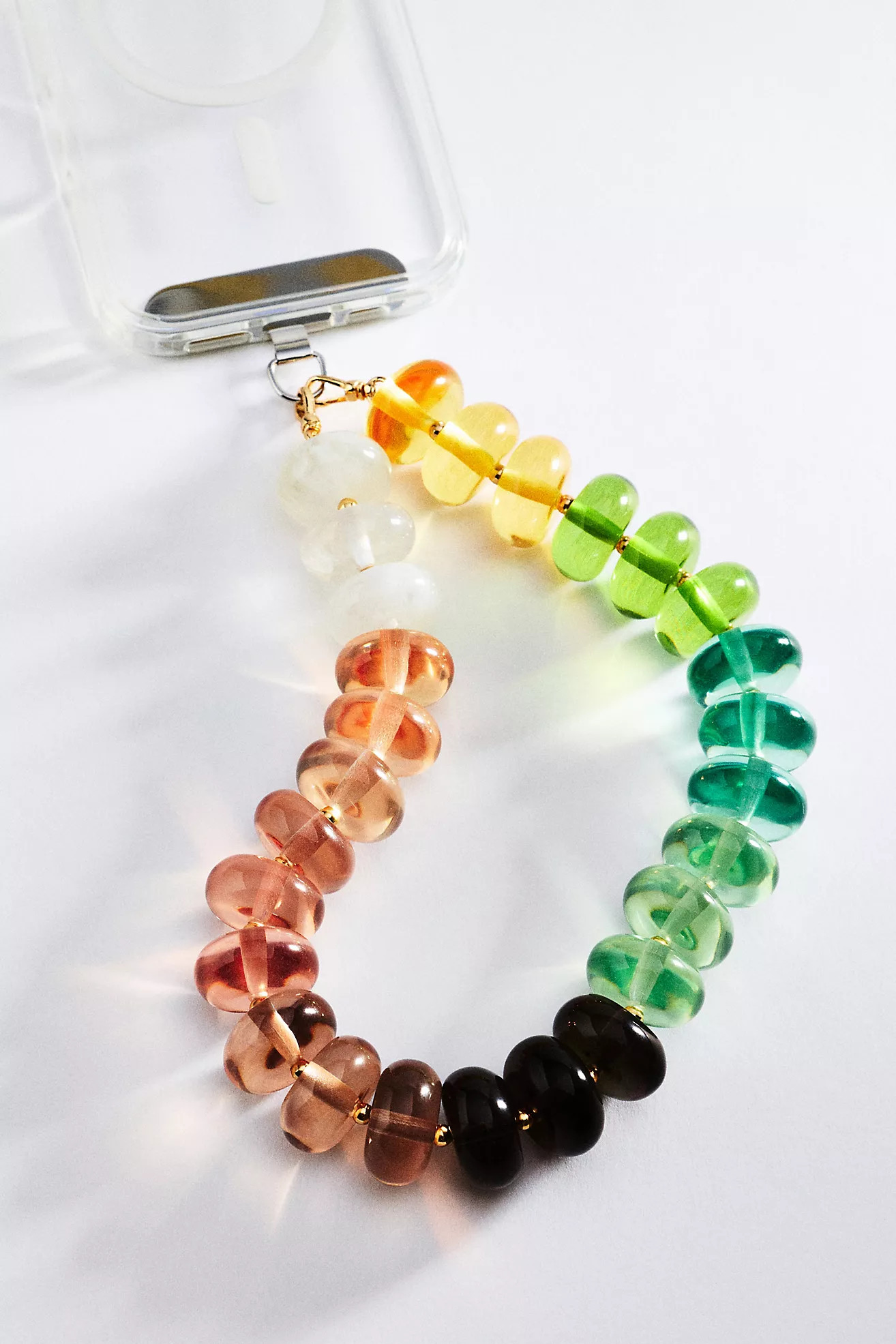 Gradient Beaded Phone Chain | Anthropologie (US)