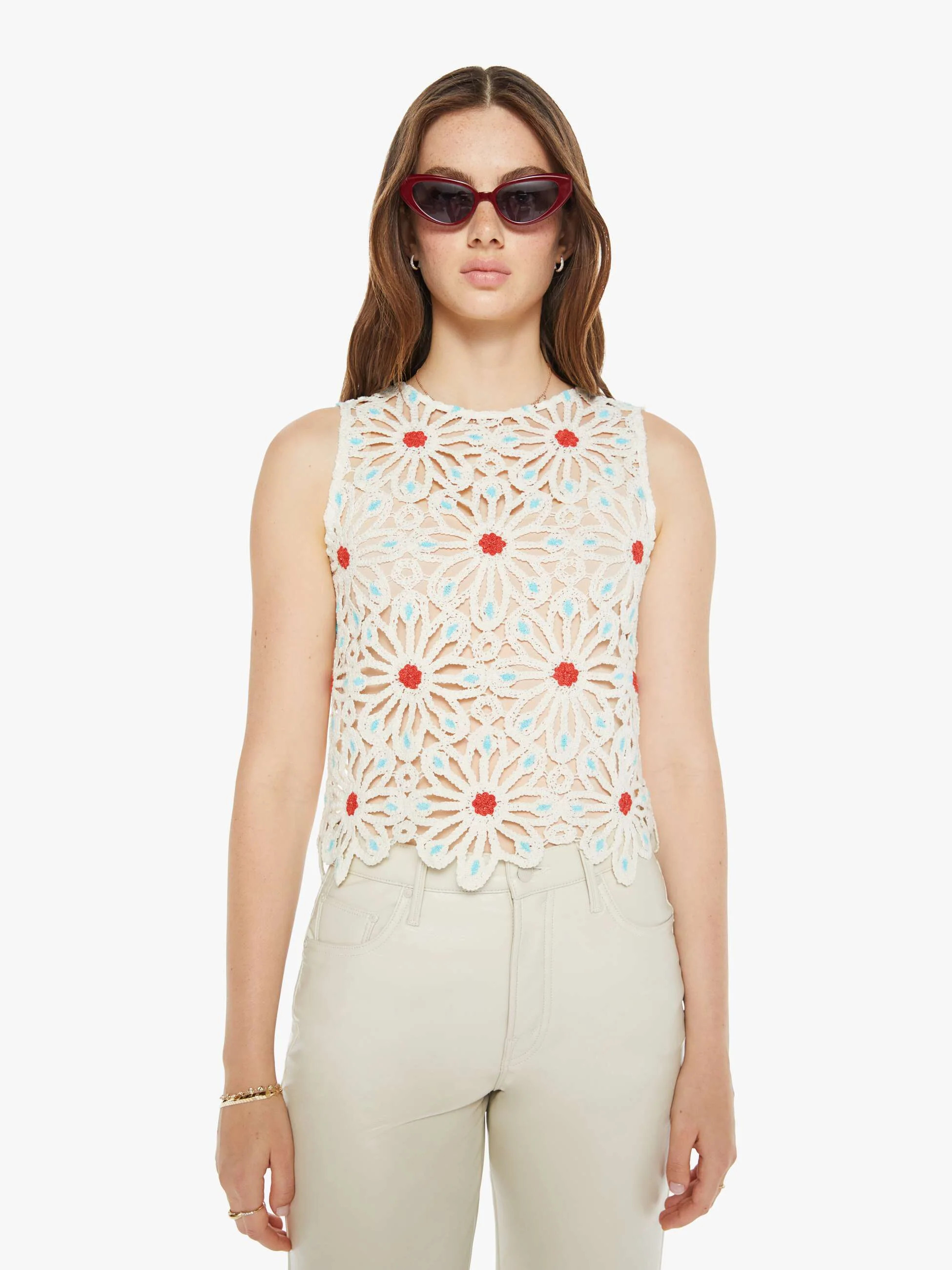 The Daisy Shell - Bunched Together | Mother Denim