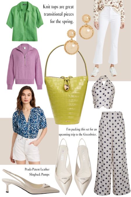 Here are a few items that I’ve purchased this season that I’m so excited to share with you all! 

Summer outfit, travel outfit, vacation outfit, dress, swimsuit, cover-up, sandals, knit top, polka dot set, blouse

#LTKover40 #LTKshoecrush #LTKstyletip