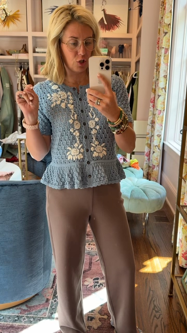 Boden SALE is incredible!! 
Sweater - xs
Pants - small petite
Flats - 7.5 (size 1/2 down)

#LTKdayinmylife #LTKOver40 #LTKSaleAlert
