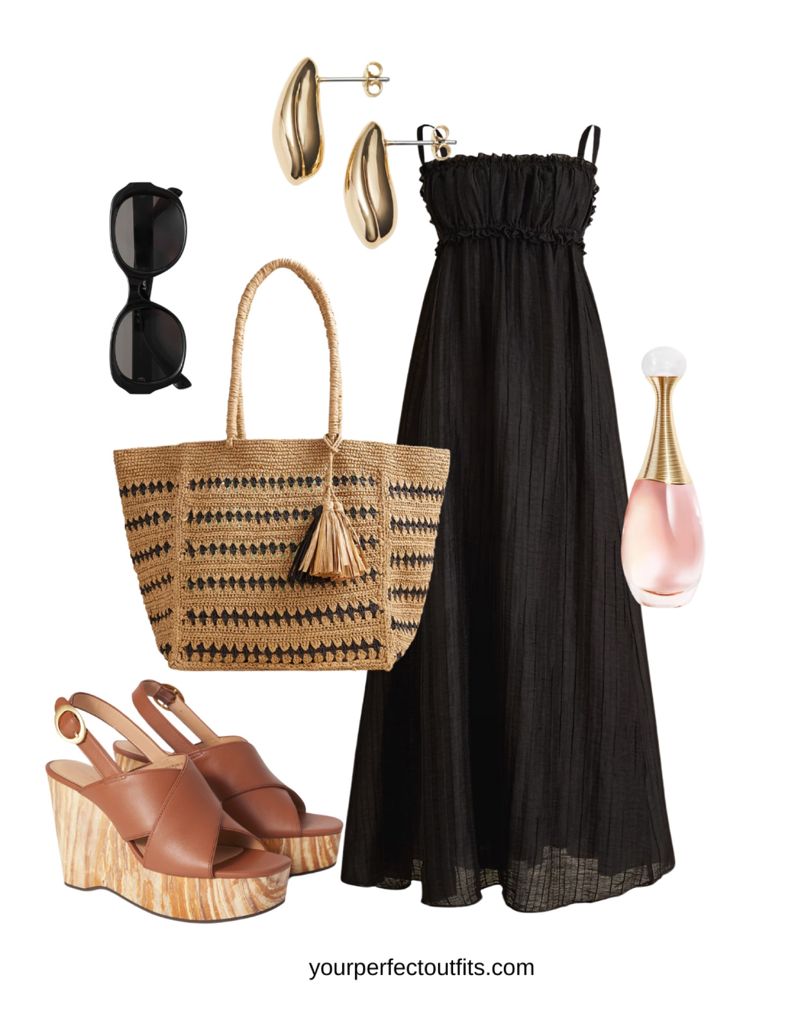 Perfect summer look with a long dress 
Elegant summer look 

#LTKSeasonal #LTKSaleAlert #LTKTravel