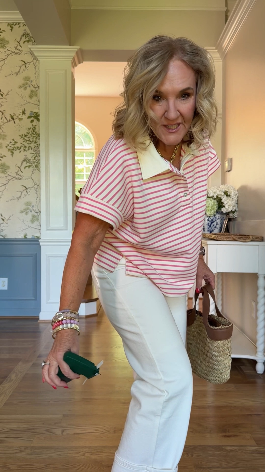  Avara 15% off code NANETTE15

Most items are true to size, I’m wearing a medium, 8, 29 in all except the following recommendations:
Red jeans definitely size up. I orders an 8/29 and they are too tight. Next size up would be better
Tammy gauze top I sized down to a small for a more tailored look. Medium would have been a bit more relaxed.
The Seychelles sandals are very comfortable. Cushioned footbed, so pretty with dresses or jeans. If in-between, size down.
20% off Allie & Bess jewelry code NANETTE20

Spring outfits 2026 Memorial Day outfit summer casual colored jeans

 

#LTKTravel #LTKOver40 #LTKMothersDay #LTKTravel #LTKootd