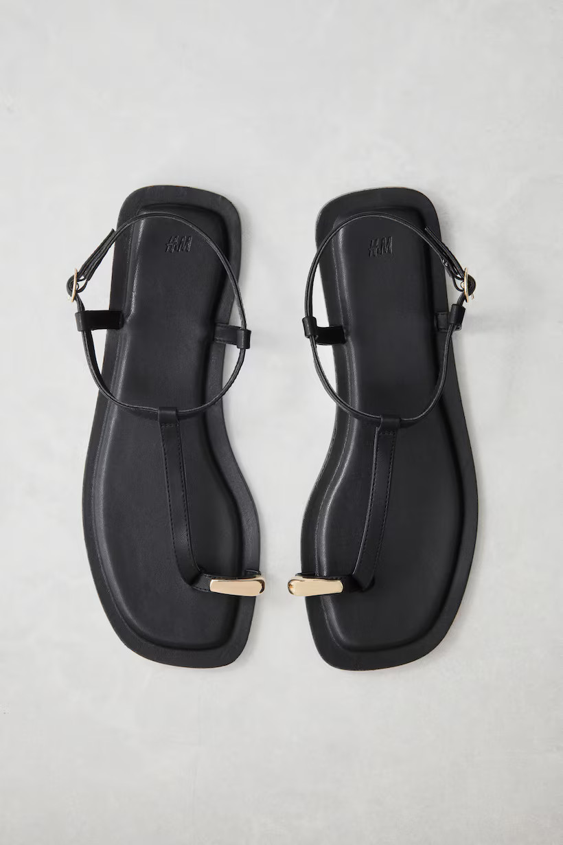 Metal-detail sandals | H&M (UK, MY, IN, SG, PH, TW, HK)